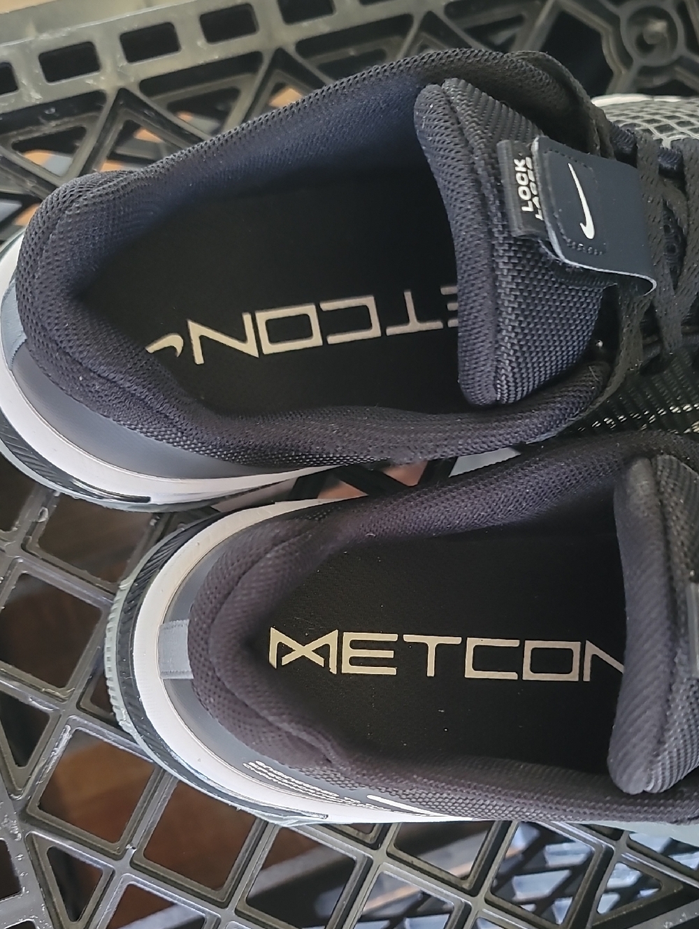 Womens Nike Metcon 8 Trainers "Black/Dark Smoke Grey" Wmns 9 Great Cond! - Picture 9 of 11
